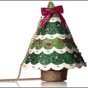🎄 Betsey Johnson Spruce Me Up Christmas Tree Bag